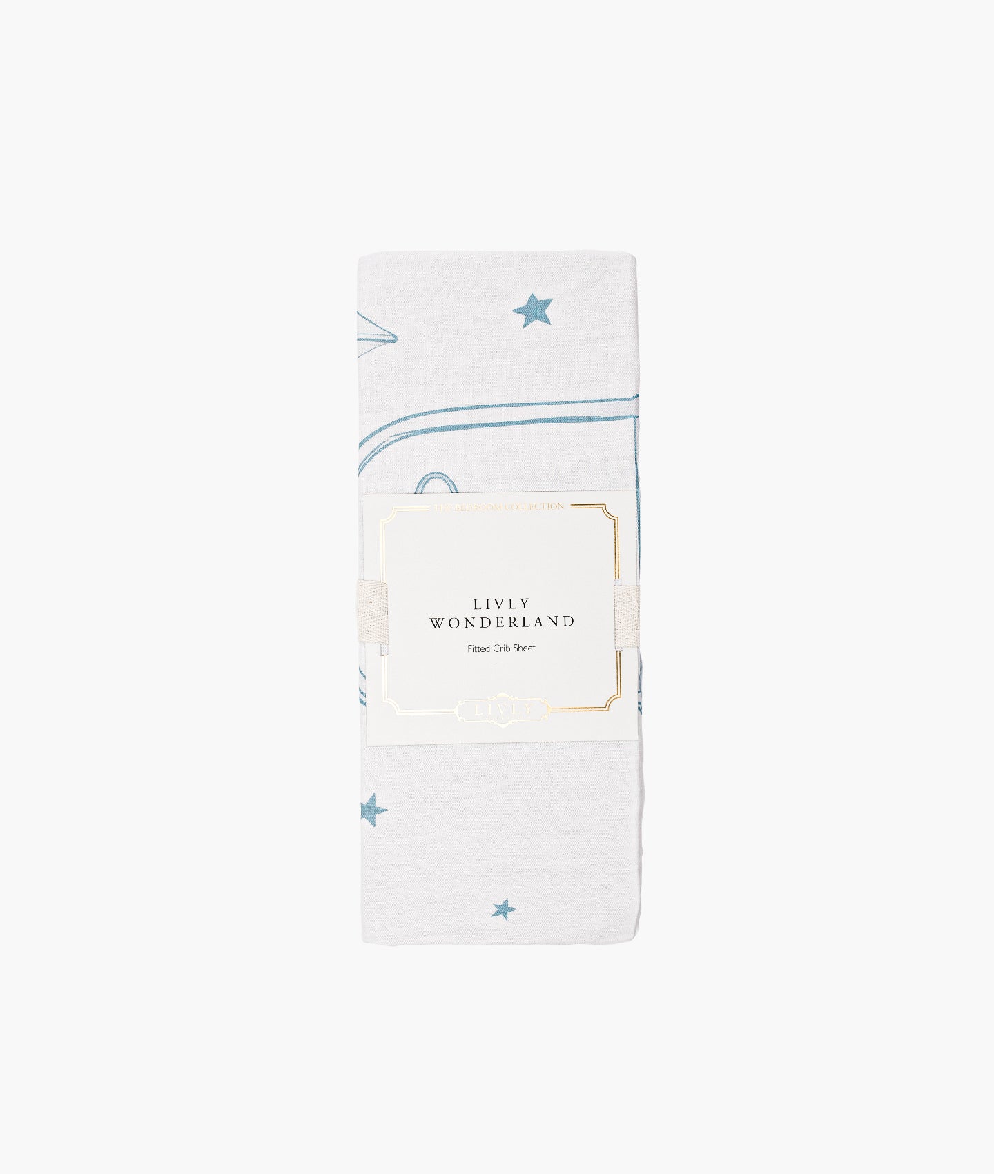 Wonderland Fitted Crib Sheet