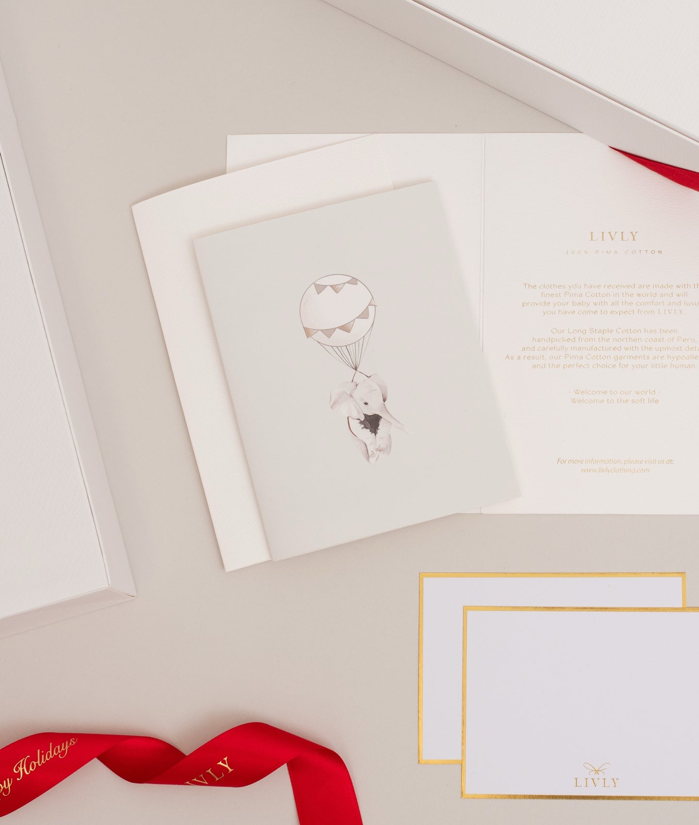 Flying Elephant Gratulationskort