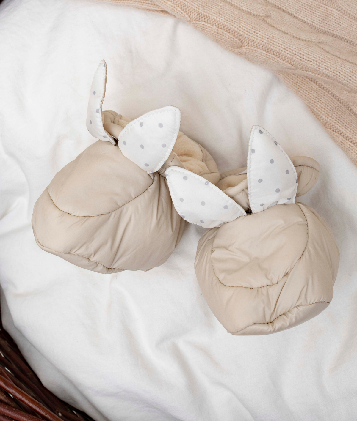 Puffer Bunny Footies