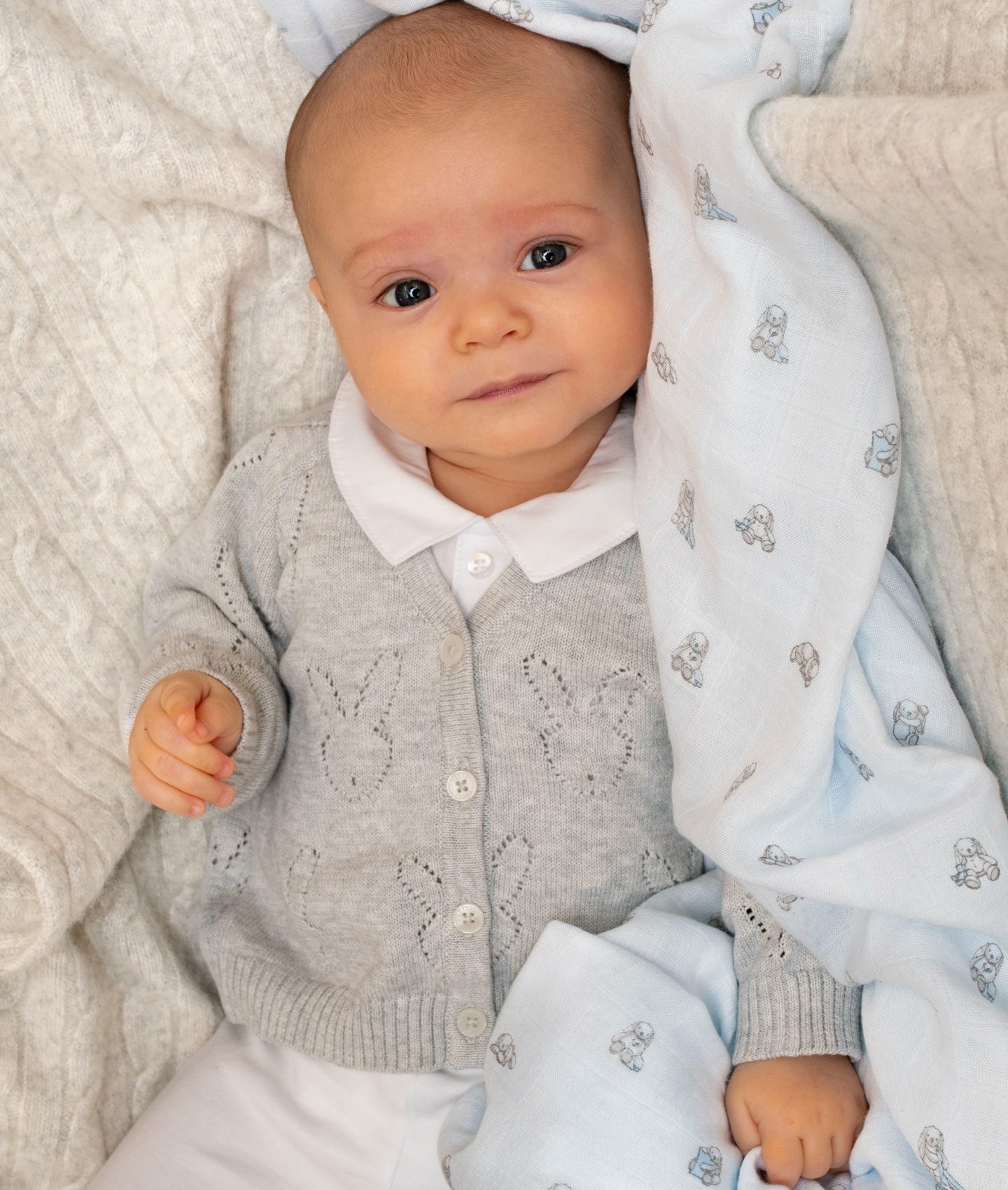 Bunny Knitted Cardigan