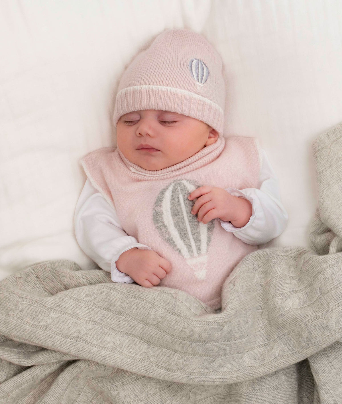 Air Balloon Baby Pullover Scarf