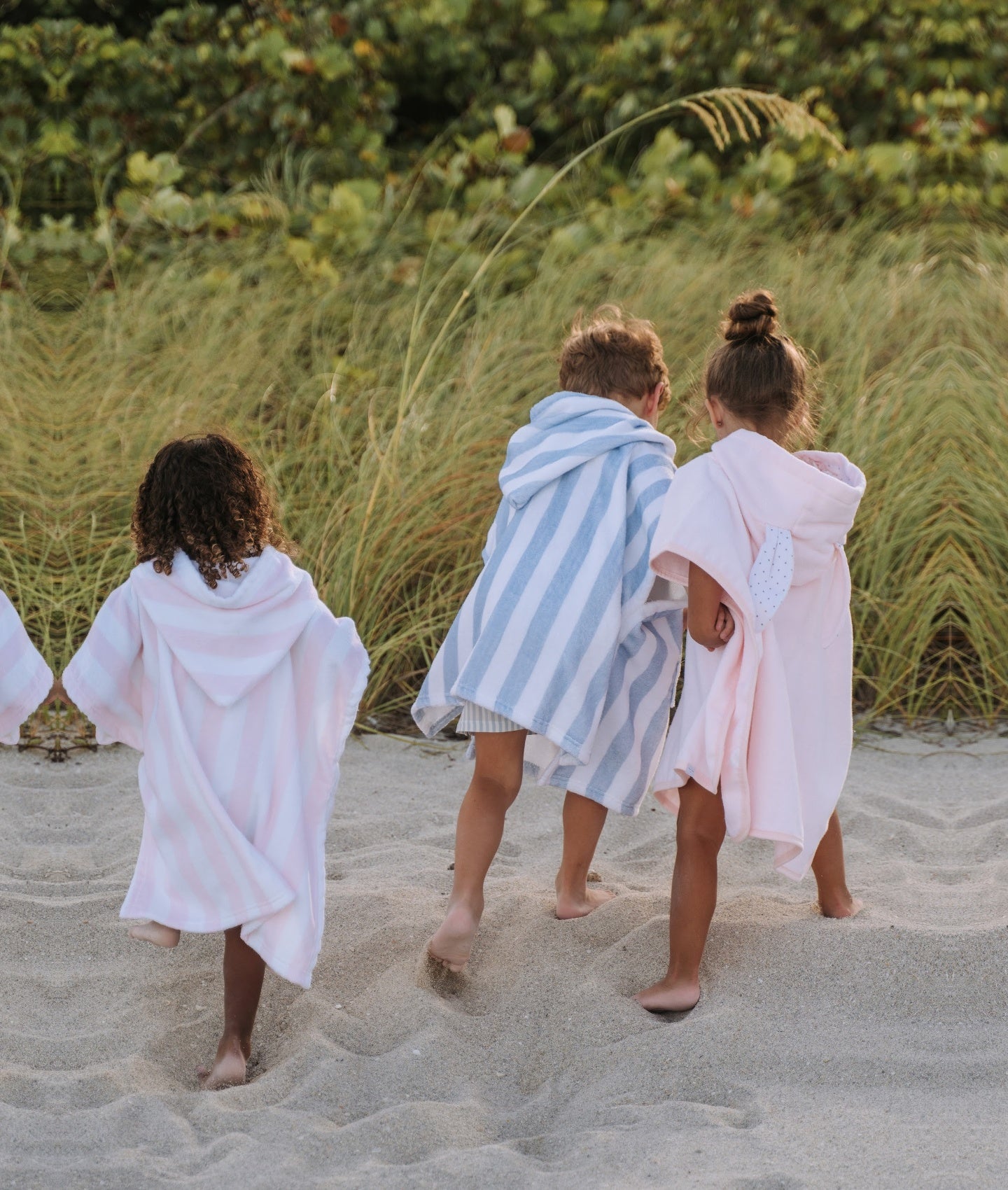Stripes Bath Poncho