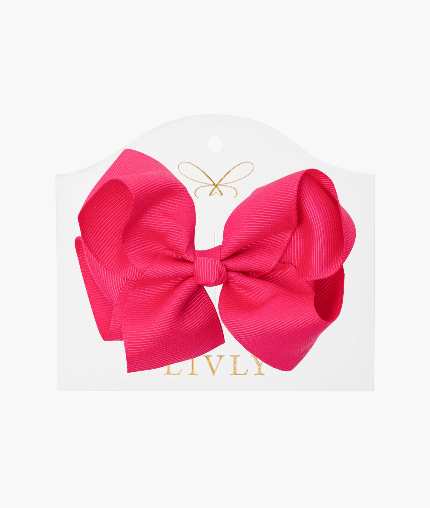 Large Bow Virtual Pink