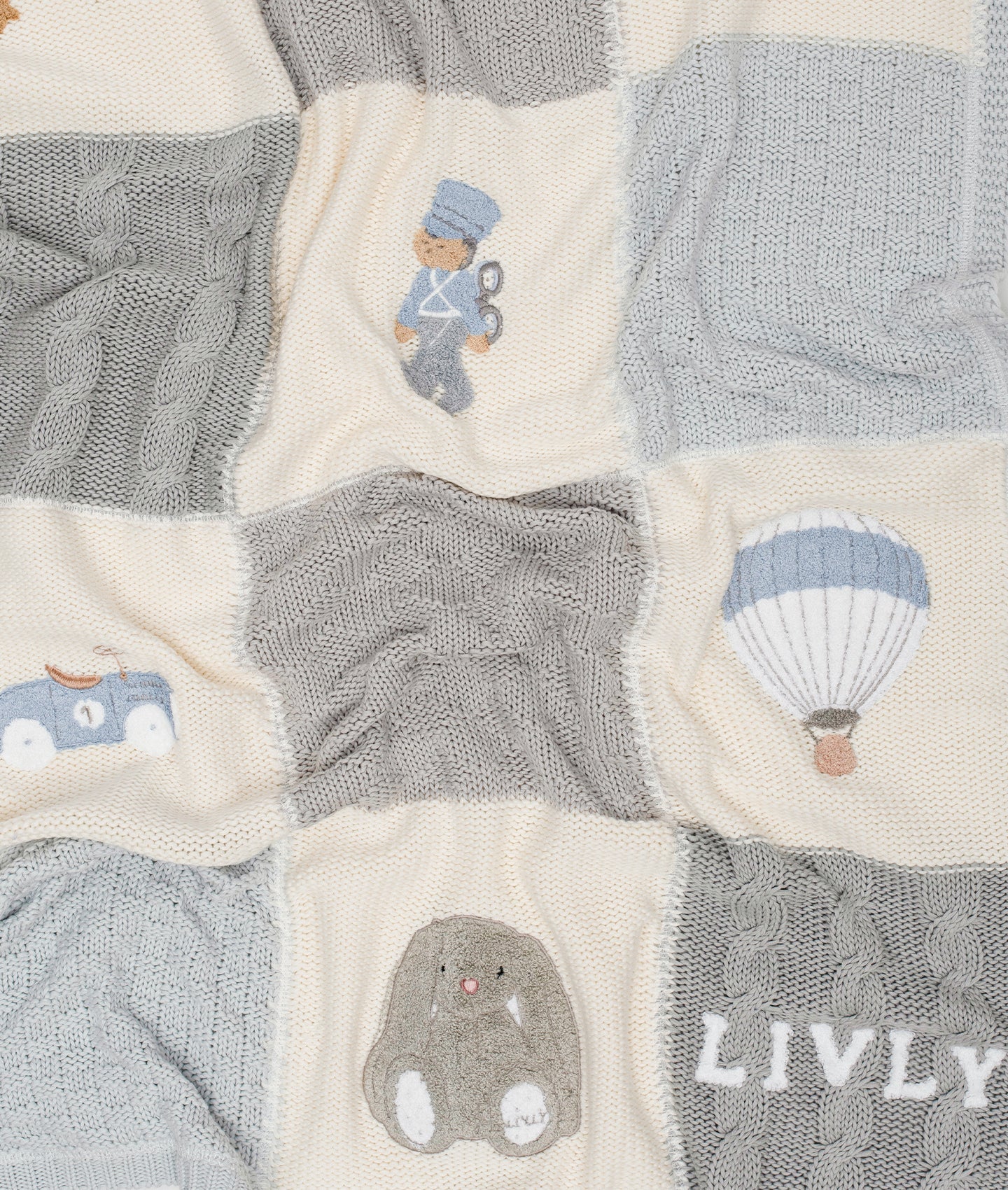 Playroom Knitted Blanket