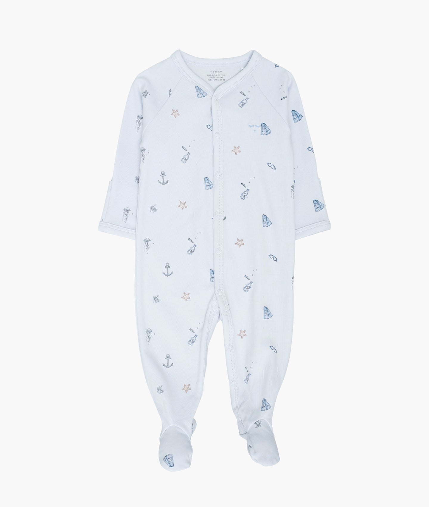 Underwater Explorer Simplicity Footie