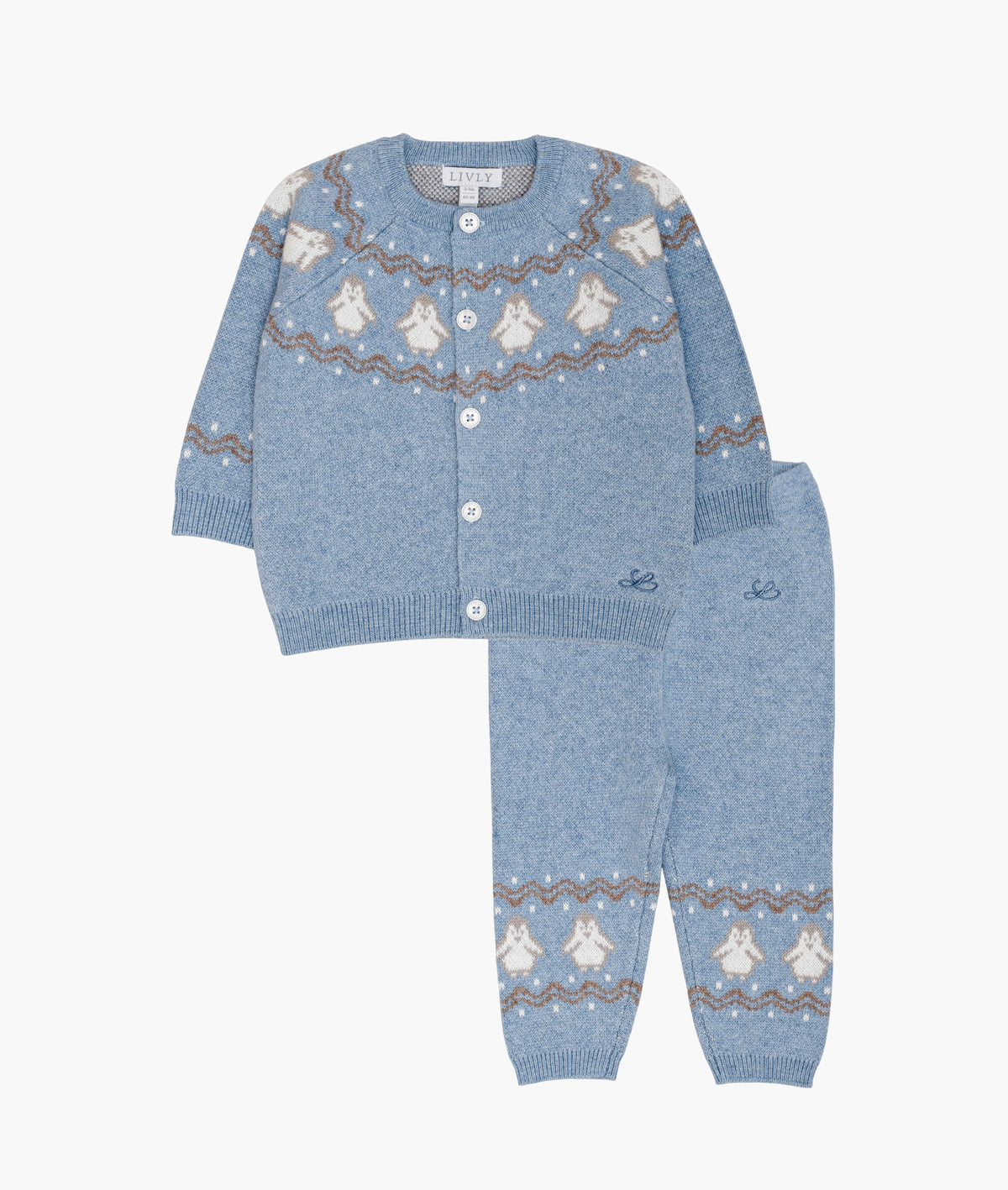 Fair Isle Penguin Set