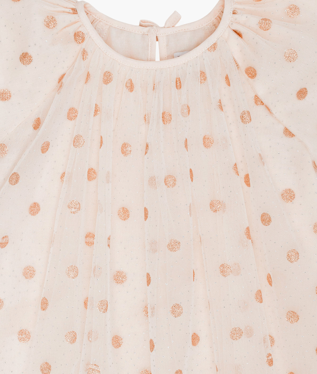 A Pois Tulle Tunic