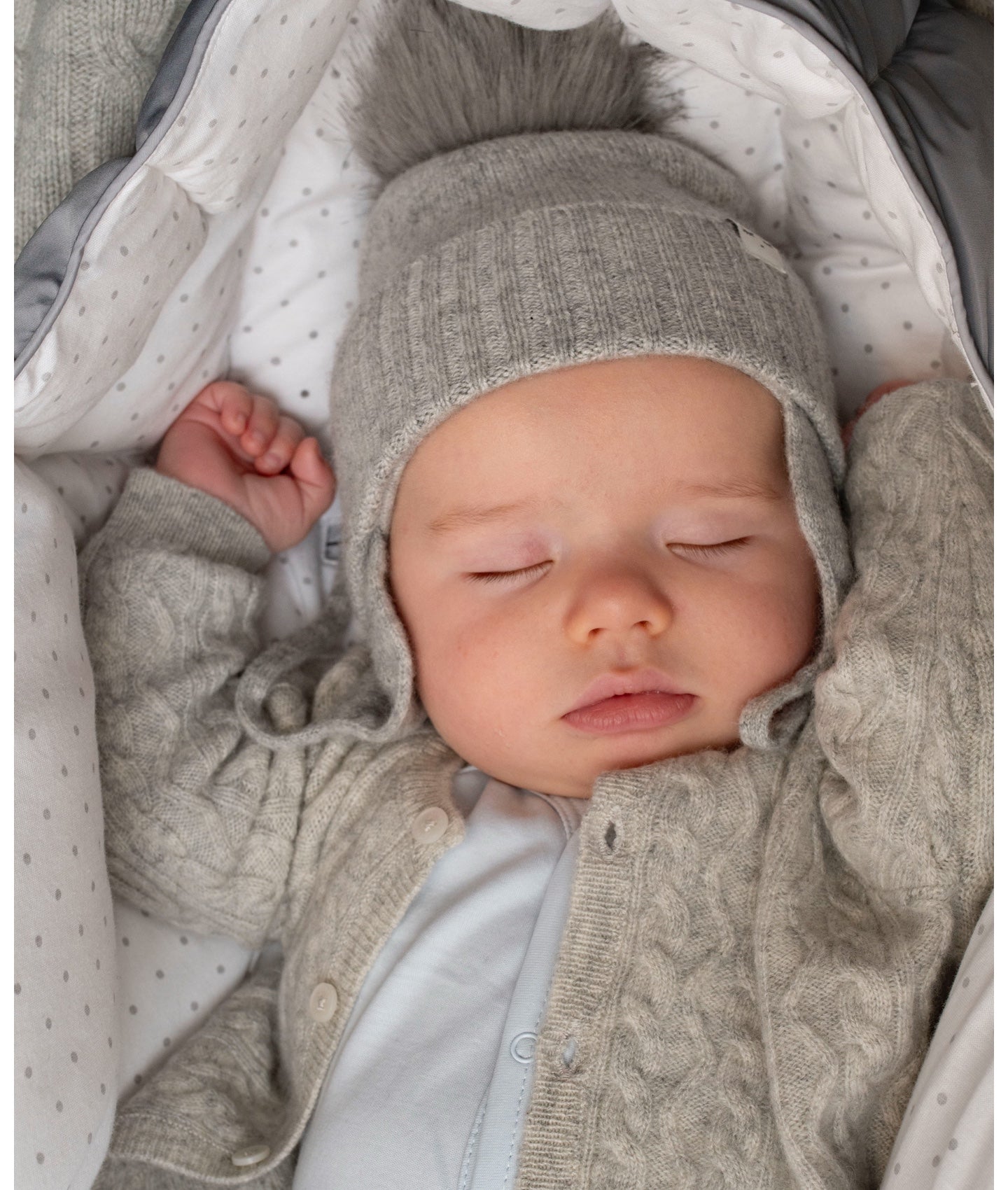 Cashmere Cable Knit set