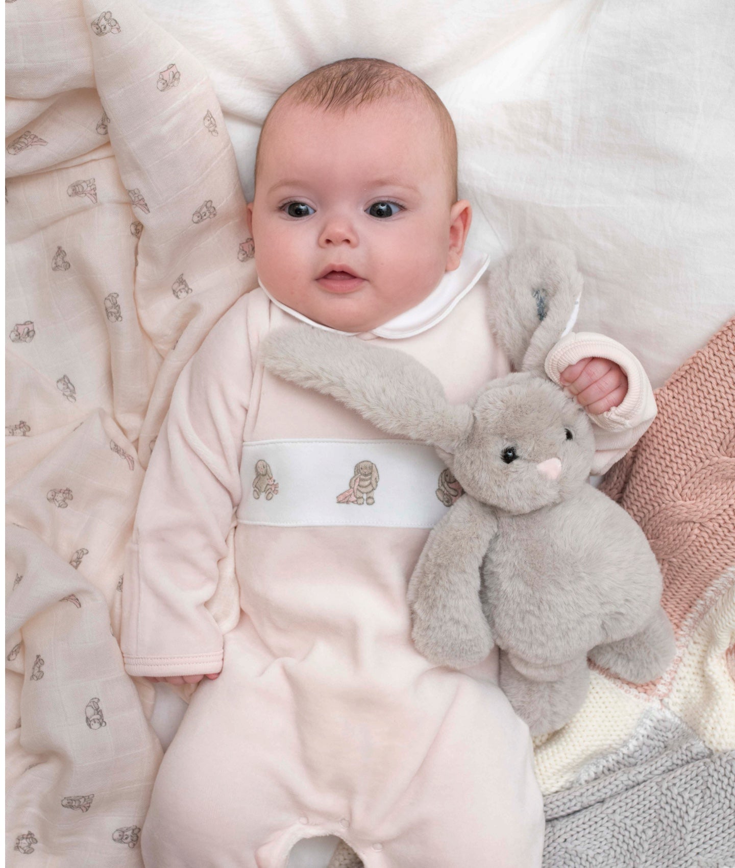Snuggle Bunny Marley Aubrey Footie