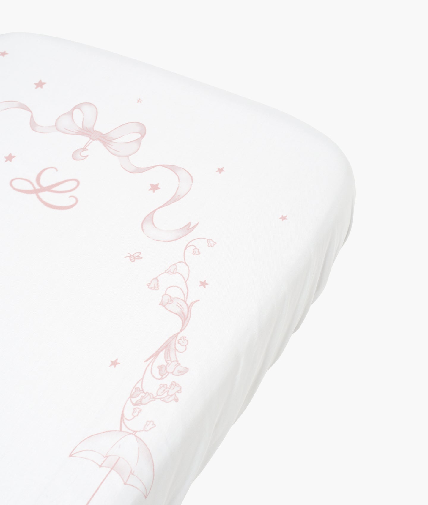 Wonderland Fitted Crib Sheet